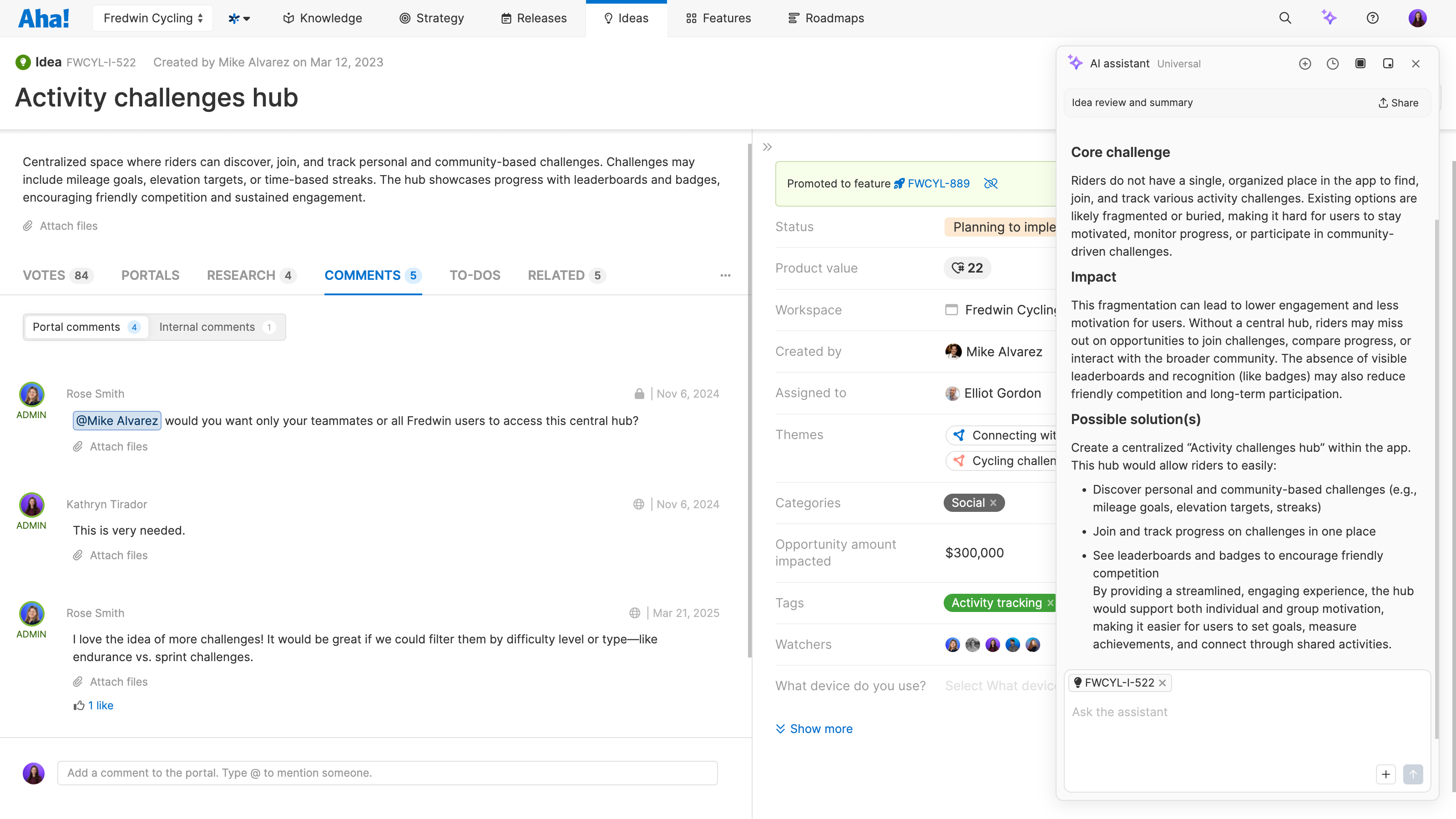 Distill the core challenge, impact, and potential solutions for an idea